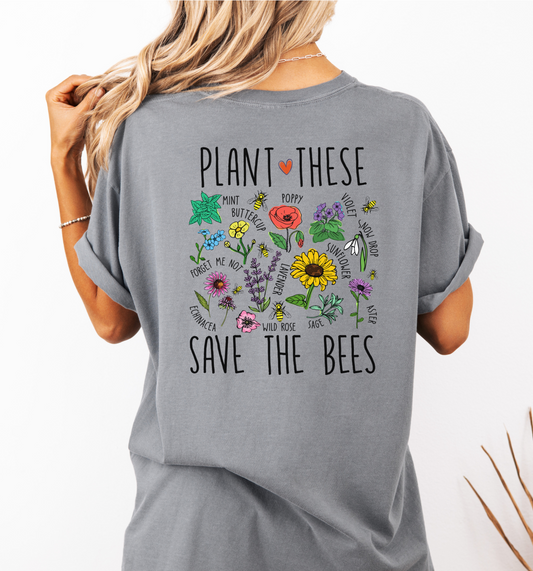 Save the Bees Pocket Tee